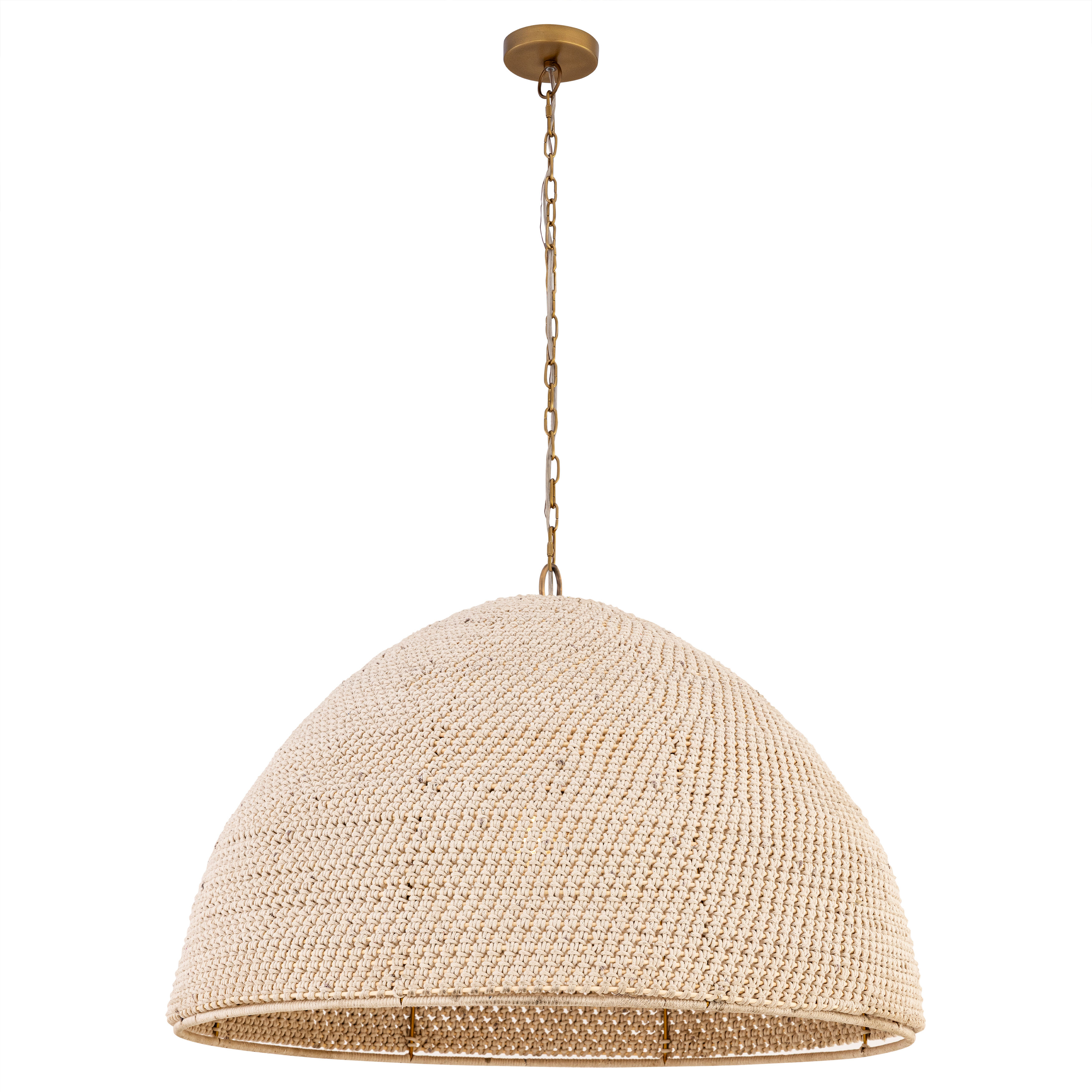 Fernwood 1 Light 36 inch Legacy Brass Pendant Ceiling Light