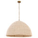 Fernwood 1 Light 36 inch Legacy Brass Pendant Ceiling Light