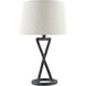 Adaje 29 inch 150 watt Painted Accent Table Lamp Portable Light