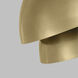 Sean Lavin Shanti LED 20.5 inch Natural Brass Line-Voltage Pendant Ceiling Light