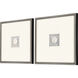 Animals Collection White Framed Art