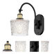 Ballston Niagra LED 6.5 inch Black Antique Brass Sconce Wall Light