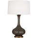 Pike 31.88 inch 150.00 watt Brown Tea Table Lamp Portable Light in Aged Brass
