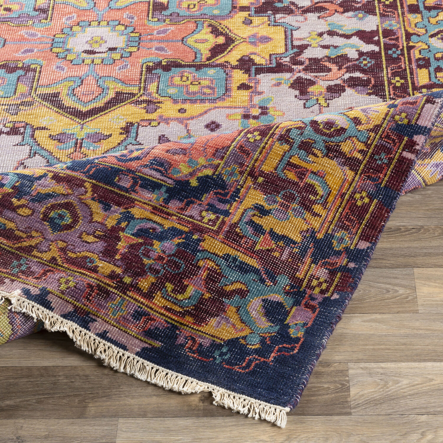 Festival 156 X 108 inch Burgundy Rug in 9 x 13, Rectangle