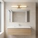 Fentress LED 24 inch Satin Brass Vanity Light Wall Light