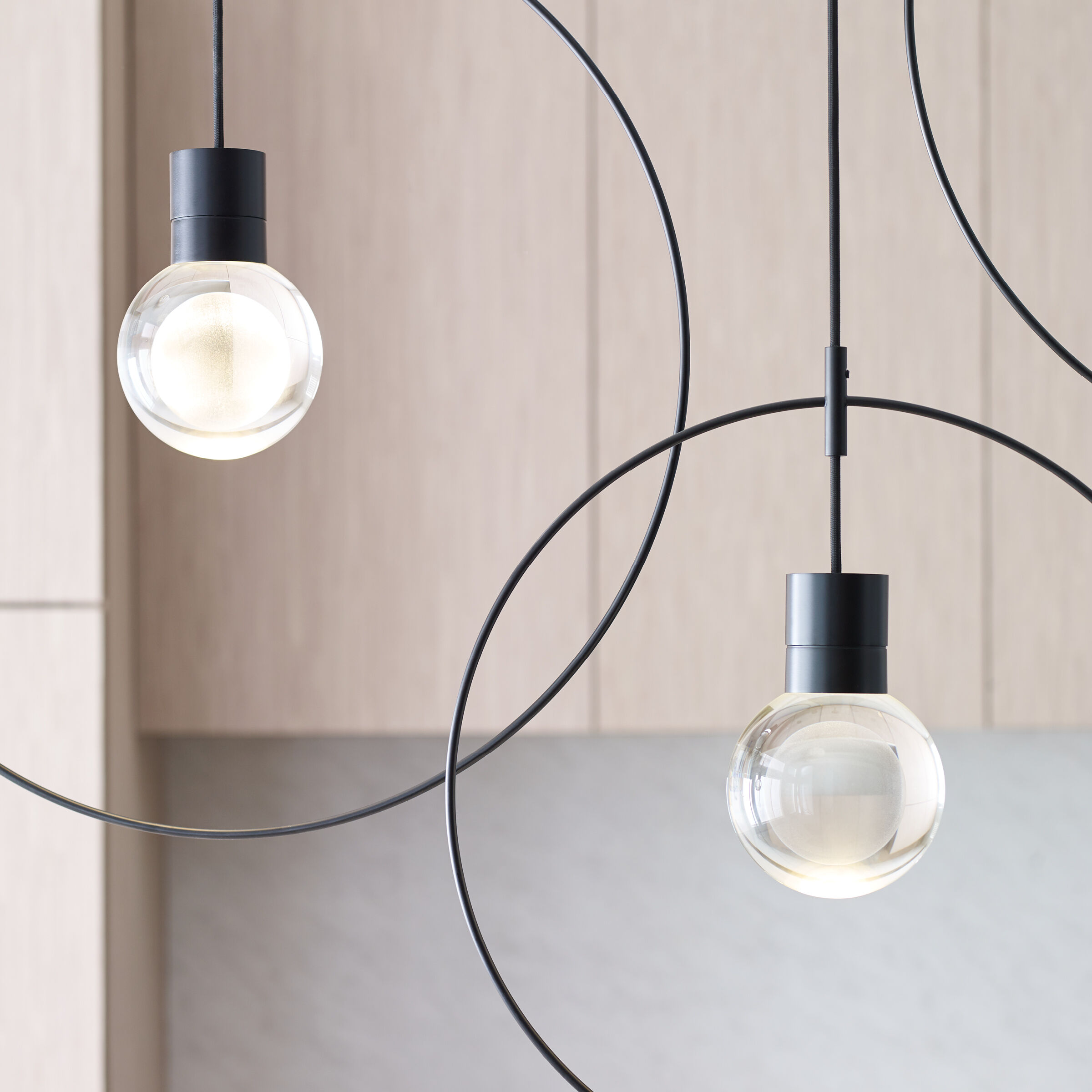 Sean Lavin Mina LED 5 inch Black Pendant Ceiling Light