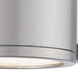 Tube LED 5 inch Brushed Aluminum Outdoor Wall Light