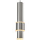 Lena LED 3 inch Satin Nickel Mini Pendant Ceiling Light