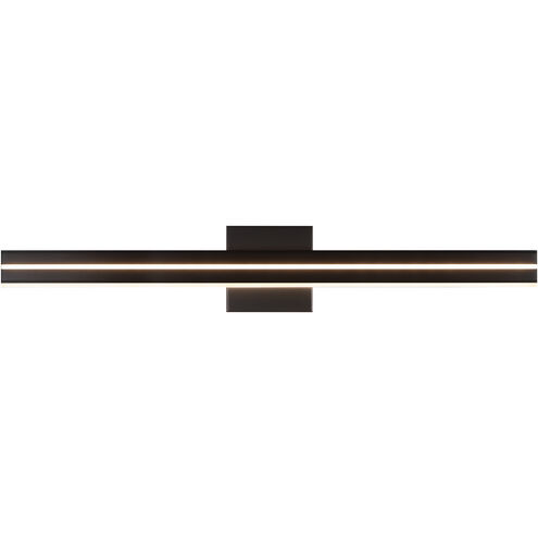 Athena LED 2.9 inch Satin Dark Gray Wall Sconce Wall Light