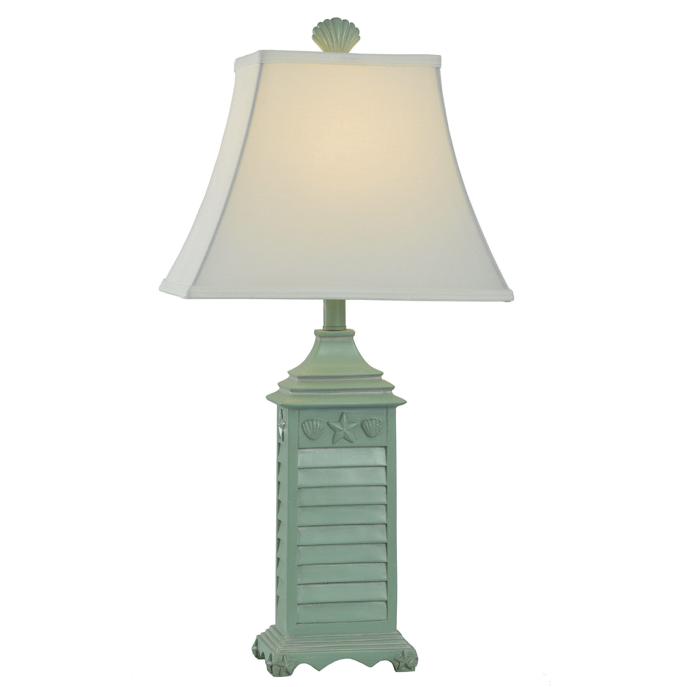 Mint green sale table lamp