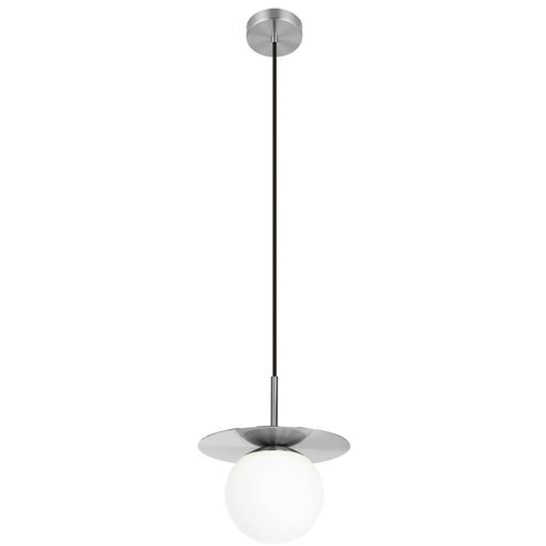 Arenales 1 Light 11 inch Matte Nickel Mini Pendant Ceiling Light