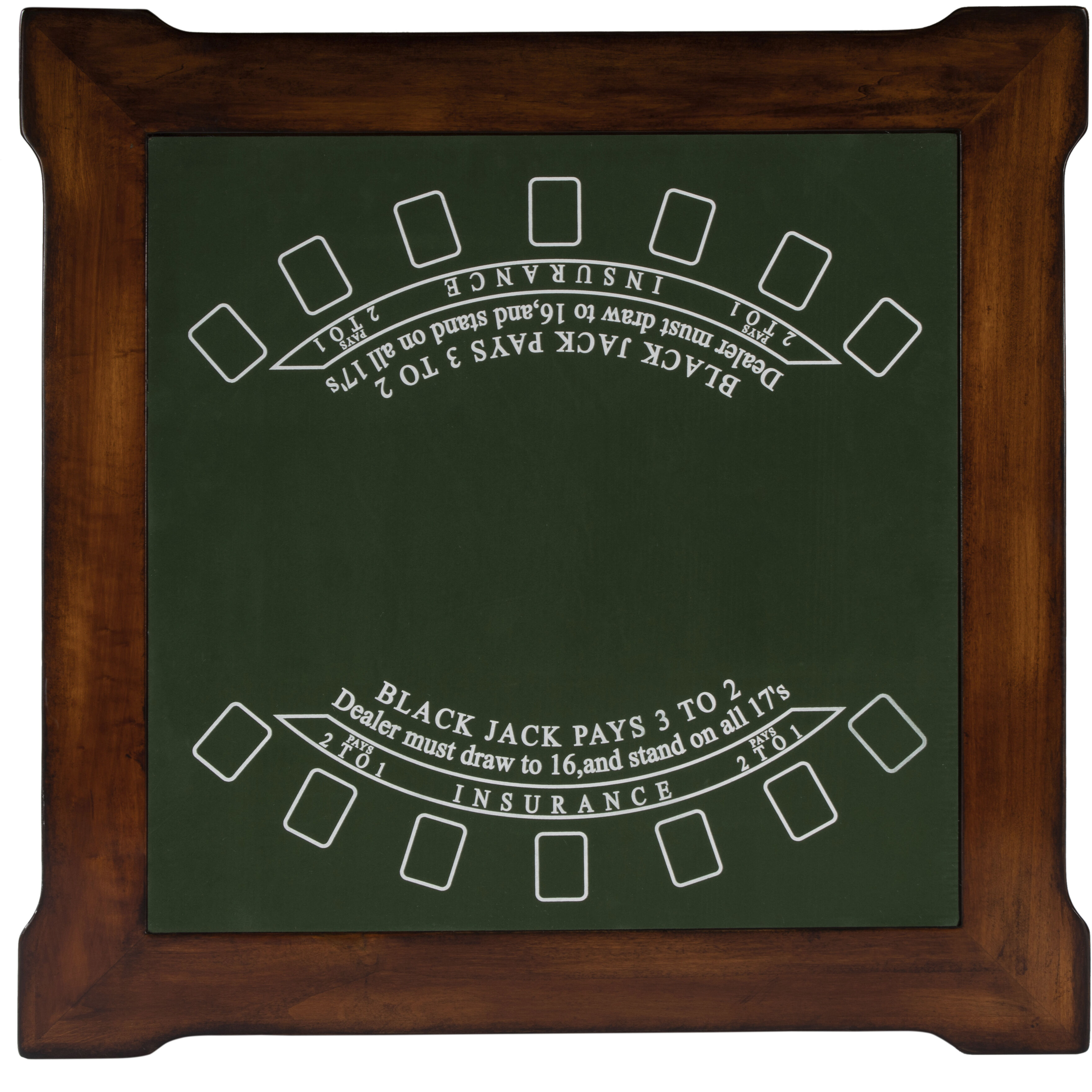 Masterpiece Vincent  36 X 36 inch Antique Cherry Game Table