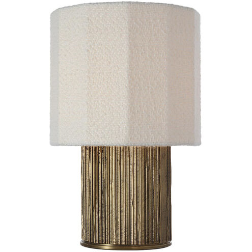 Anne-Marie Barton Fumar 17.5 inch 15.00 watt Ridged Tombac Table Lamp Portable Light