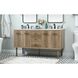 Cyrus 60 X 22 X 34 inch Natural Oak Vanity Sink Set