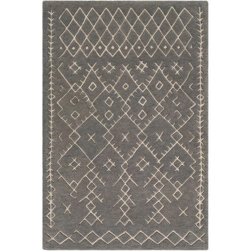 Souk 36 X 24 inch Medium Gray/Light Gray Rugs