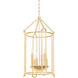 Lassen 6 Light 19.25 inch Foyer Pendant