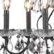 St. Francis 6 Light 24 inch Dark Bronze Dining Chandelier Ceiling Light in Royal Cut
