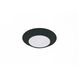 Slim Line LED 7.5 inch Flat Black Flushmount Ceiling Light