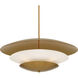 Solara 5 Light 31.5 inch Legacy Brass Pendant Ceiling Light