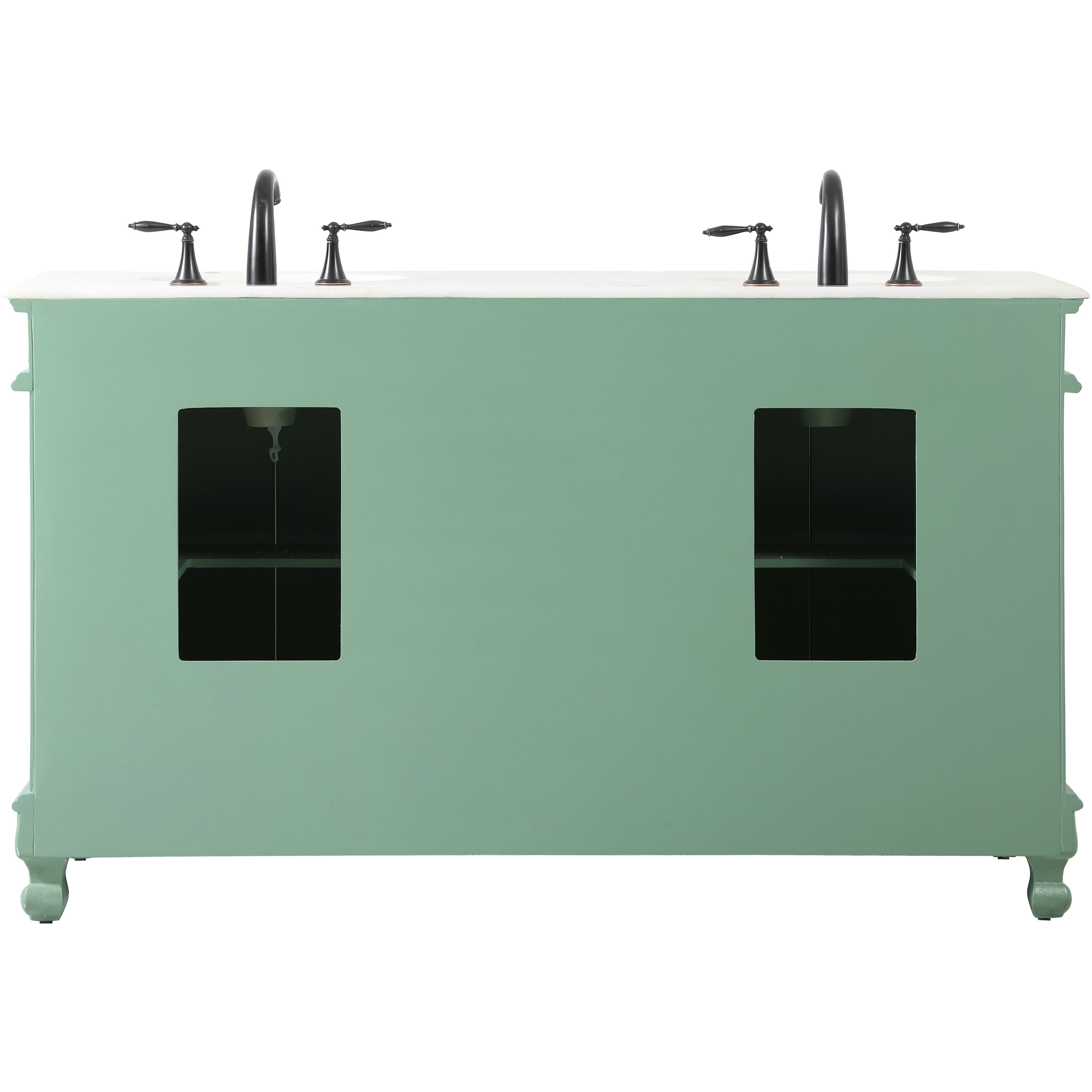 Windsor 60 X 22 X 36 inch Vintage Mint Vanity Sink Set