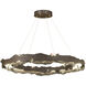 Trove LED 38.2 inch Bronze Circular Pendant Ceiling Light