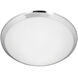 Malta LED 12 inch Chrome Flush Mount Ceiling Light