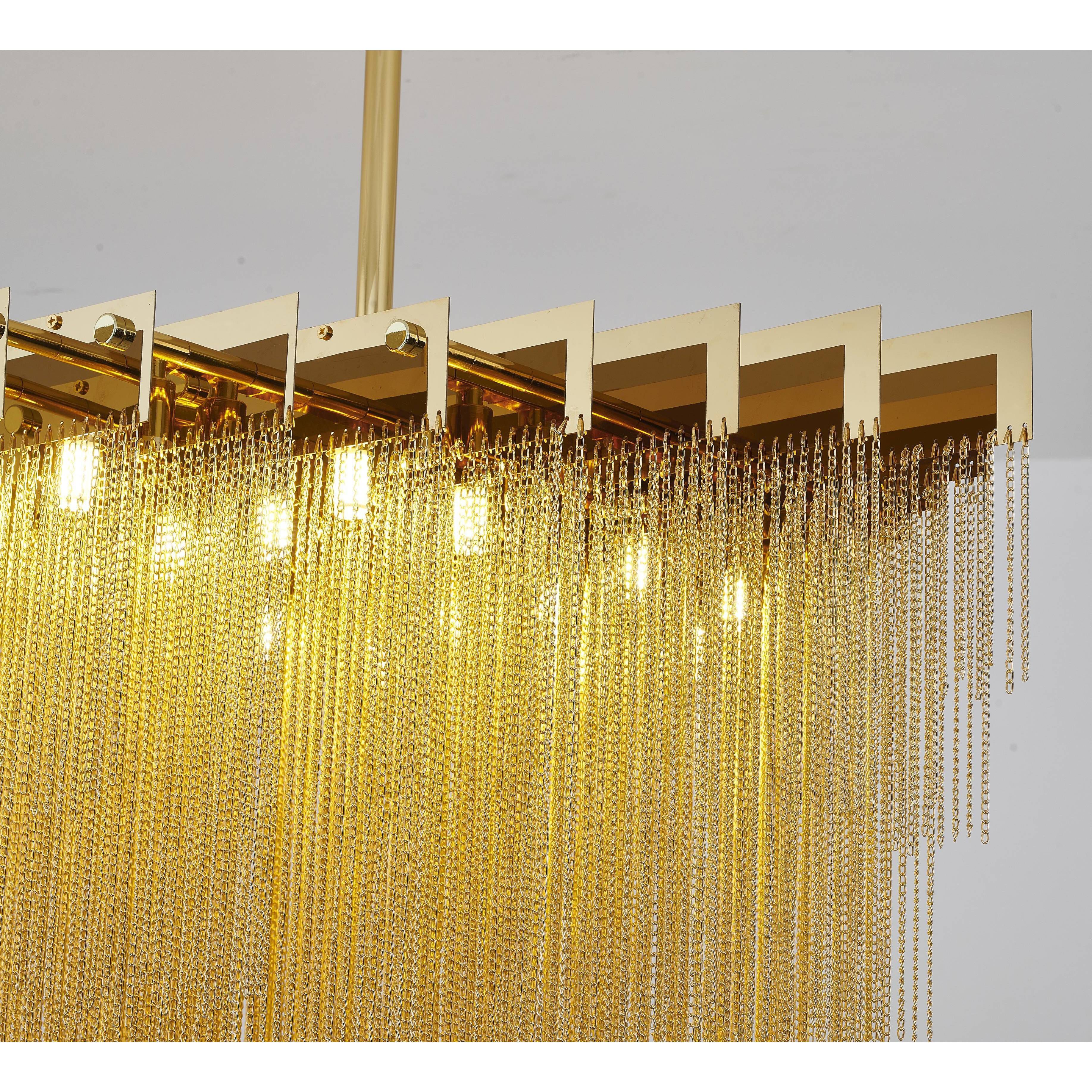 IMG Series 16 Light 23.6 inch Gold Chandelier Ceiling Light