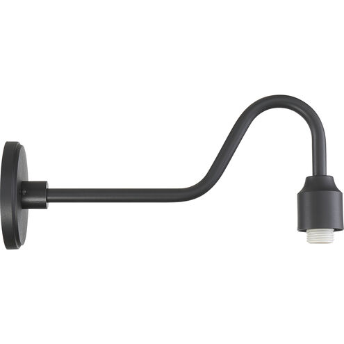 RLM 1 Light 9 inch Coal Outdoor Wall Mount, Great Outdoors