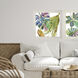 Spectrum Palm Fronds 28 X 28 inch Non-Glass Framed Art