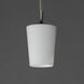 Durham 1 Light 4.5 inch Satin Nickel Single Pendant Ceiling Light