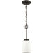 Winslow 1 Light 5 inch Oil Rubbed Bronze Mini Pendant Ceiling Light