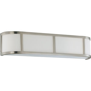 Odeon 3 Light 24 inch Brushed Nickel Wall Sconce Wall Light