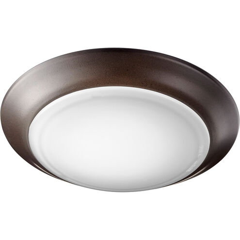 Fort Worth 1 Light 8 inch Oiled Bronze Flush Mount Ceiling Light, Pack of 24