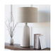 Newell 28.75 inch 100 watt Ivory Table Lamp Portable Light