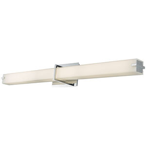 Squire LED 38 inch Chrome Bath Vanity Light Wall Light