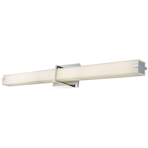 Squire LED 38 inch Chrome Bath Vanity Light Wall Light
