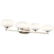 Pim 4 Light 34 inch Polished Nickel Wall Mt Bath 4 Arm Wall Light