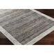 Tibetan 91 X 63 inch Medium Gray Rug, Rectangle
