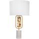 Anita 28 inch 40.00 watt Gold/White/Natural Table Lamp Portable Light