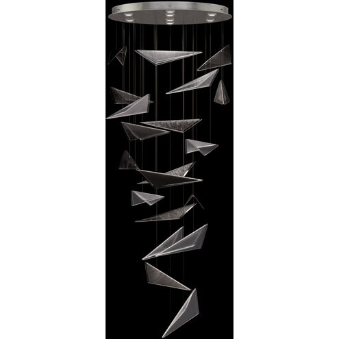 Volo 8 Light 36 inch Silver Pendant Ceiling Light