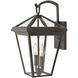 Estate Series Alford Place LED 18 inch Oil Rubbed Bronze Outdoor Wall Mount Lantern, Medium