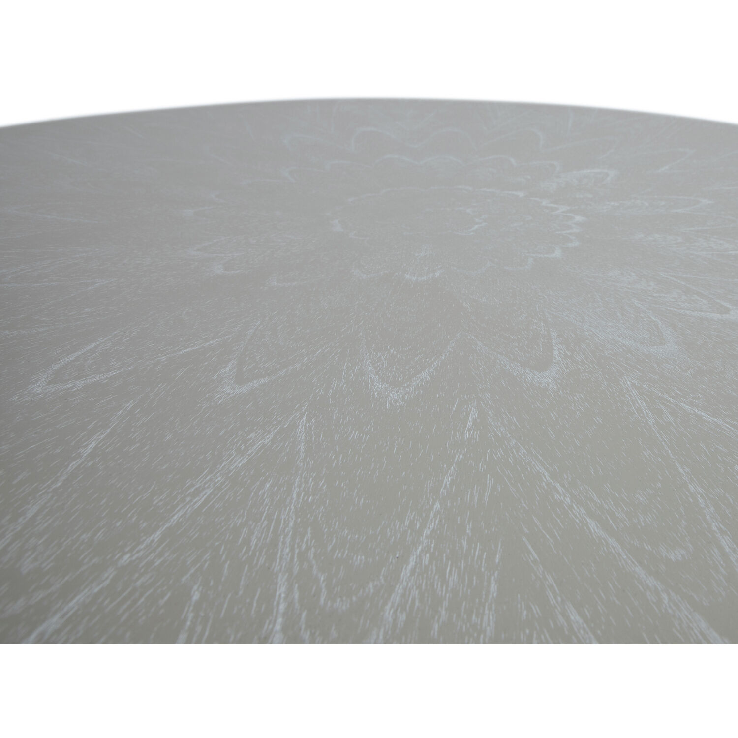 Clifton 45.5 X 45.5 inch White Cerused Oak / Stained Gold Coffee Table