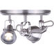 Madison 3 Light Brushed Nickel Track Ceiling Light