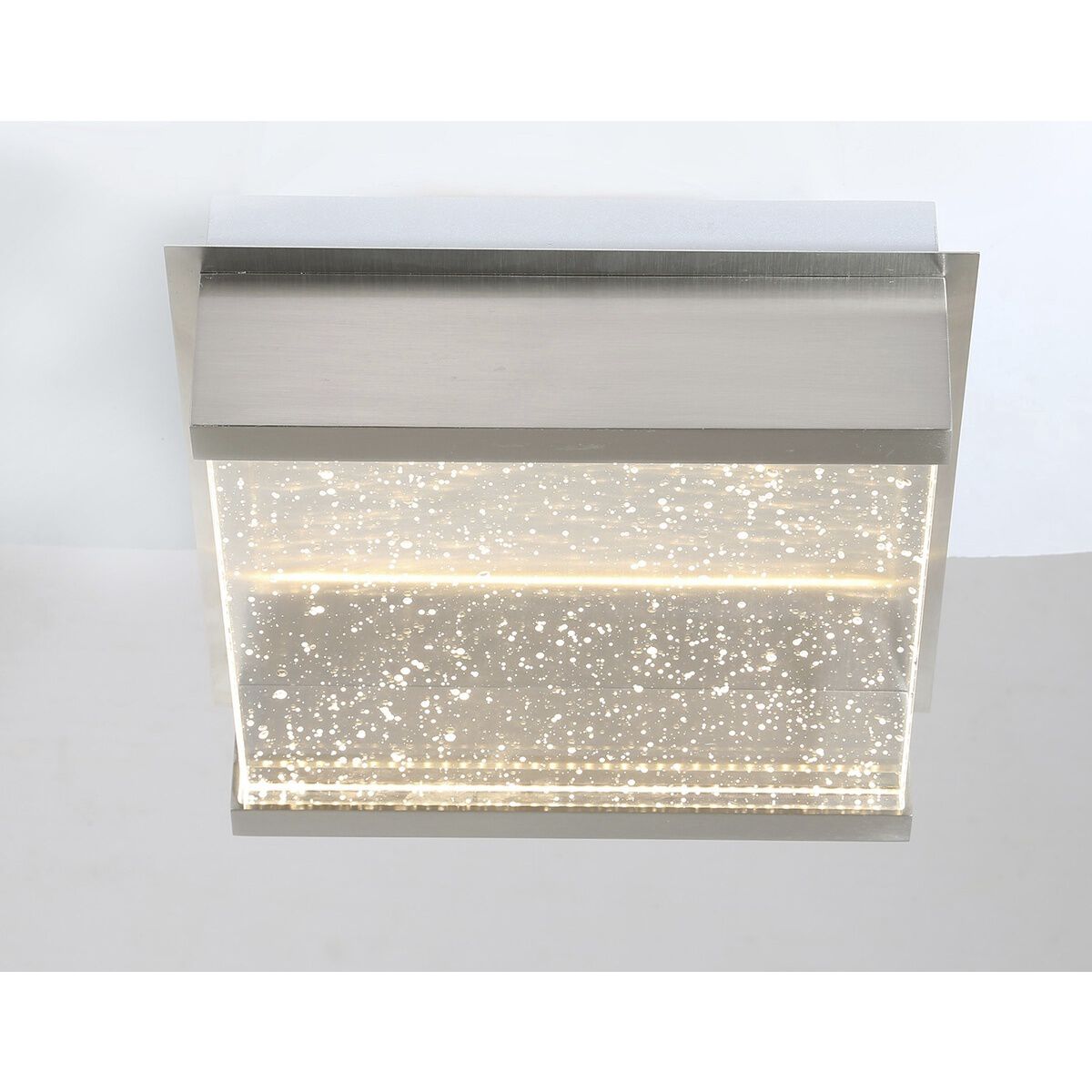 Paradiso LED 15 inch Satin Nickel Outdoor Wall Mount, Large