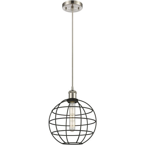 Lake Placid 1 Light 10 inch Satin Nickel Pendant Ceiling Light