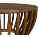 Francis 35 X 35 inch Clear Coat Flat Coffee Table
