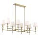 Arques Linear Chandelier Ceiling Light