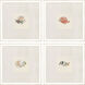 Coastal Medley Beige and Green and Red and Yellow Framed Art