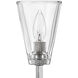 Auden 1 Light 6.25 inch Polished Nickel Vanity Light Wall Light