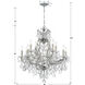Maria Theresa 13 Light 29 inch Polished Chrome Chandelier Ceiling Light in Clear Italian